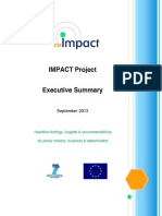 EU CSR IMPACT Project - Executive Summary