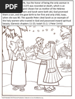 Bible Mothers Coloring Pages