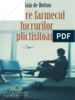 Alain de Botton - Despre Farmecul Lucrurilor Plictisitoare PDF