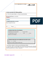 04_Teste Avaliação Equações Do 2º Grau