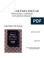 EEDU - de Ketele - Cap.2.Evaluaci N - Unidad4 PDF