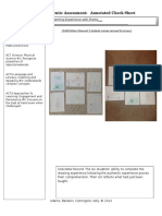 Blank Portfolio Sheet