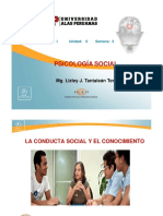 Semana 3 - La Conducta Social y El Conocimiento PDF