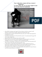 Homelessness Fact Sheet Revision
