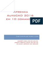 Guia passo-a-passo para desenho técnico no AutoCAD 2016