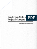 Leadership Skills For Project Managers