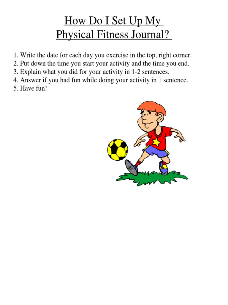 Ies 205 - Physical Fitness Journal | PDF