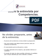 Pres Sobre La Entrevista Por Competencias 2012