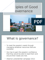Principles of Good Governance-Singapore