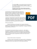 La Evaluación Del Impacto Ambiental