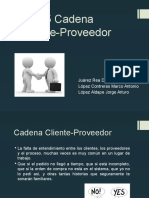 Cadena Cliente Proveedor