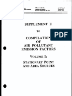 Air Pollutant Emission Factors