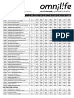 Lista de Precios Omnilife PDF