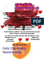 Feliz Dia de La Madrenazarenista