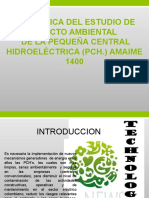 Practica de Estudio de Impacto Ambiental en La PCH Amaime 1400
