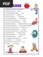Printable Irregular Verbs Wheel Template | PDF | Syntax | Linguistics