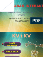 Bahasa Malaysia Tahun 1 KV+KV: Pembelajaran Interaktif