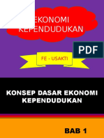 Ekonomi Kependudukan