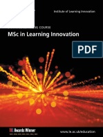 MSc in Learning Innovation