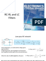 RC-RL and LC Filters