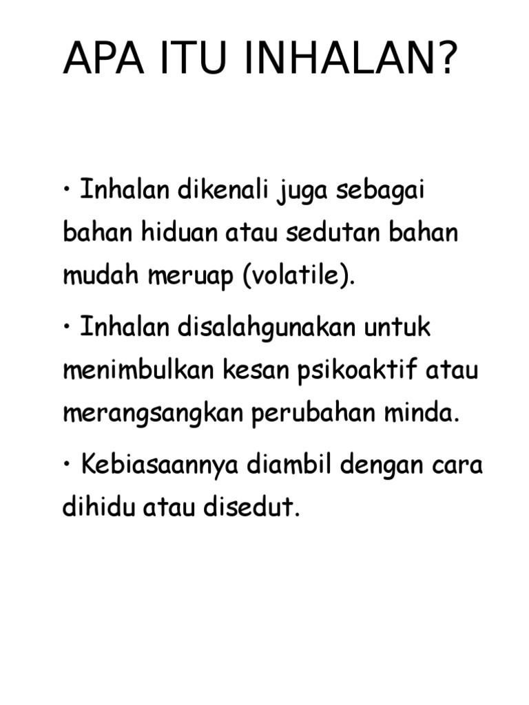 Apa Itu Inhalan Pdf