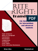Write Right - Transitions PDF