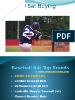 Baseball Bat Reviews and Buying Guide