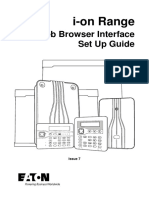 Web Browser User Guide I-On 40