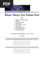 Music Theory for Guitar Part 1(2)