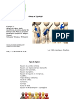 TiposEquipos FormacionSocII