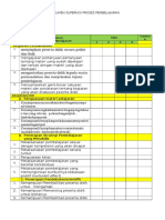 Iinstrumen Supervisi Proses Pembelajaran