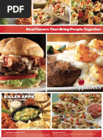 Applebee's Menu PDF