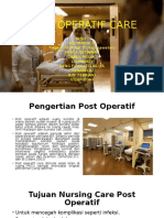 Post Operatif Care (Kelompok 3)