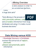 DDB - Presentation5data Mining Overview