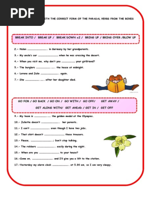 phrasal verbs pdf