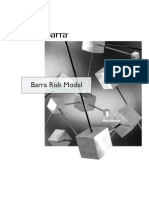 Barra Risk Model Handbook