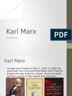 About Karl Marx