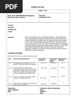 SSE1793 Differential Equations