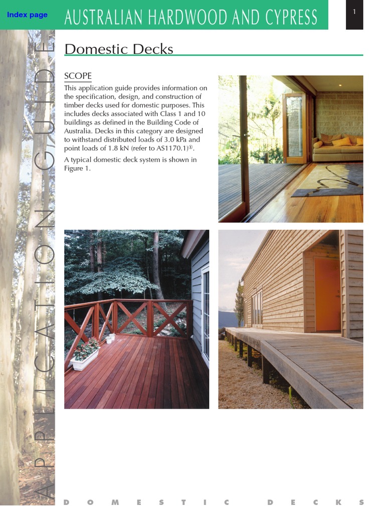 Australian Hardwood Domestic Deck Span Tables Lumber Galvanization