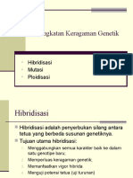 PT 5. Peningkatan Keragaman Genetik