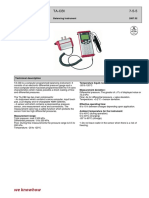 TA-CBI Balancing Instrument Technical Description