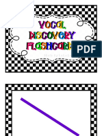 Vocal Discovery Flashcards For Early Elementary Music