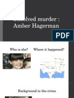 Unsolved Murder: Amber Hagerman: Student