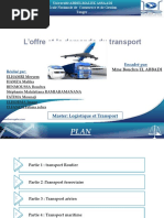Offre Et Demande de Transport