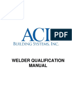 Welder Qualification Manual Revision 5