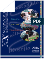 Yearbook 2016 - Ετήσιος Διεθνής Απολογισμός - Νέα Ακρόπολη