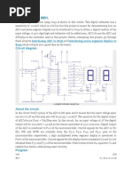 Voltmeter Using 8051.: Circuit Diagram