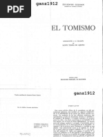 Gilson, Etienne - El Tomismo