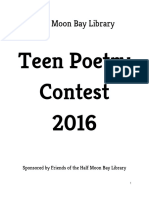 2016 Teen Poetry Contest Anthology