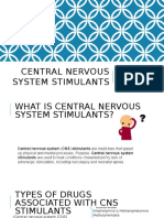 central nervous system stimulants